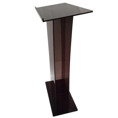 Acryl Rednerpult Braun – Vortragstisch für Kirche, Schule und Konferenz